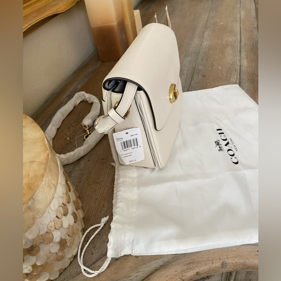 *SOLD** Coach Cassie 19 in Chalk BRAND NEW with tags - Picture 9 of 10